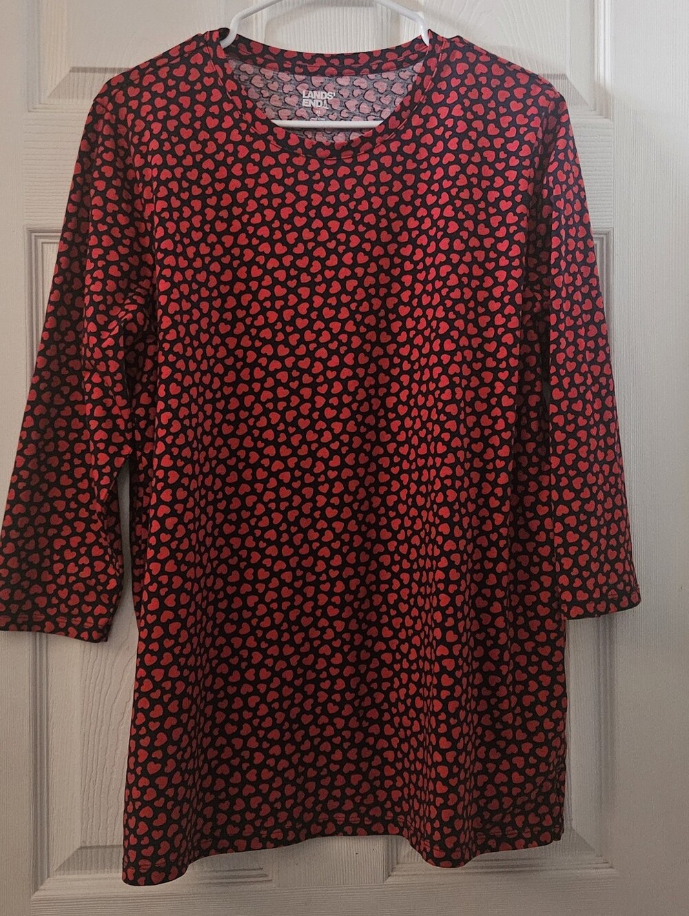 NWOT Lands' End 3/4 Sleeve Tee